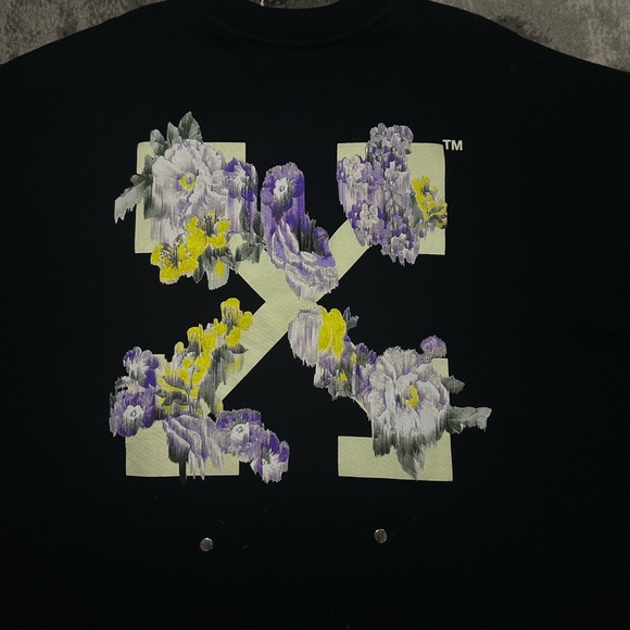 Off-white floral arrows snap t-shirt dress - Picture 7 of 8